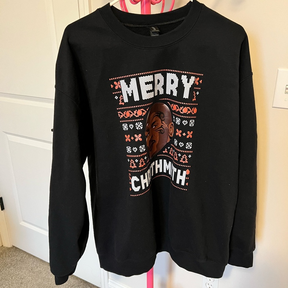 Merry Chrithmith Mike Tyson Sweatershirt